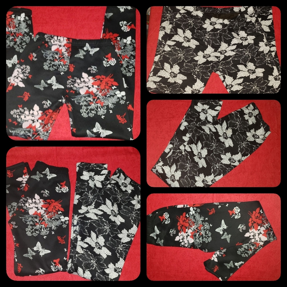 Womens lined soft fleece leggings